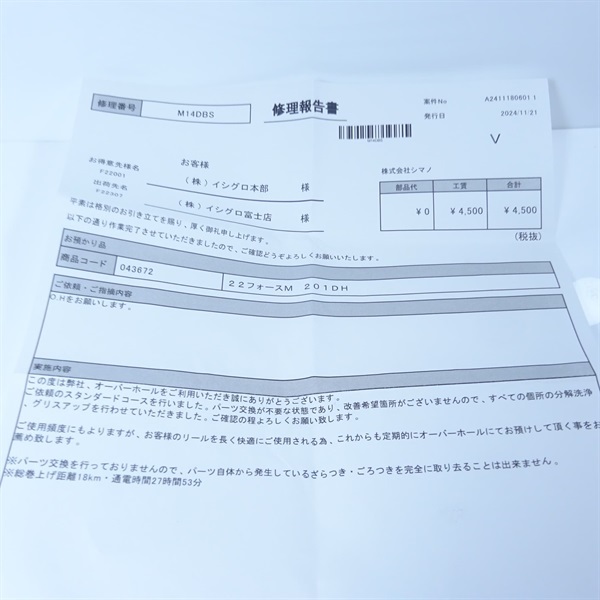 ２２フォースマスター２０１ＤＨ